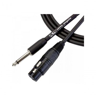 Cabo P10 X Xlr Fêmea 6,10m Ninja Hg B Santo Angelo