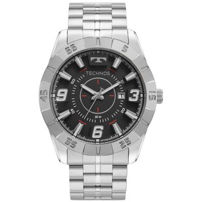 Relógio Technos Masculino Racer Prata 2115kyx-1r 2115kyx-1r