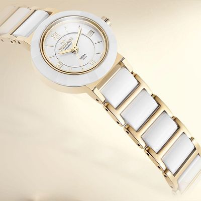 Relógio Technos Feminino Ceramic-saphire Dourado - 2035lwf-1b 2035lwf-1b