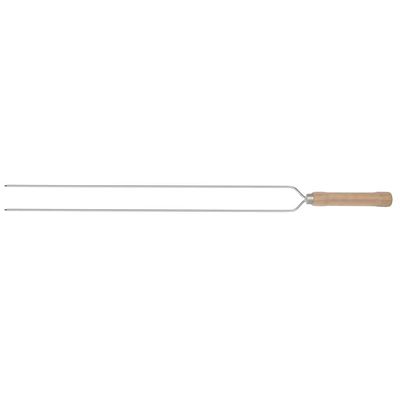 Espeto Duplo para Churrasco 65cm