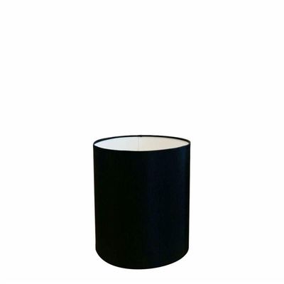 Cúpula Abajur E Luminária Cilíndrica Vivare Cp-7001 ø13x15cm - Bocal Nacional Preto