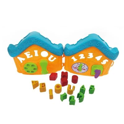 Brinquedo Educativo Casinha A-e-i-o-u - JPBrink