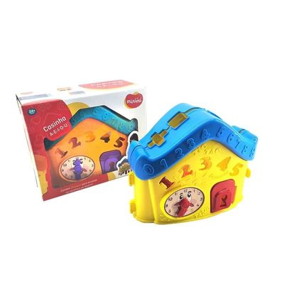 Brinquedo Educativo Casinha A-e-i-o-u - JPBrink