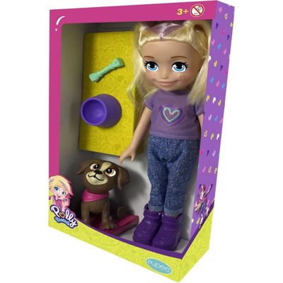 Boneca Polly Pocket Cuidando Do Seu Pet 1108 - Pupee