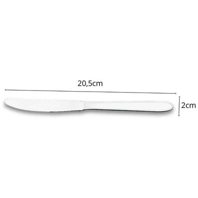 Faqueiro 72 Talheres Garfos Colheres Facas de Mesa Inox Turi