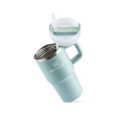 Copo Quencher Stanley Com Canudo Com Alça 591ml Sea Foam