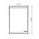 Conjunto 4x2 1 Interruptor Simples Tramontina Liz 10 A 250 V Branco