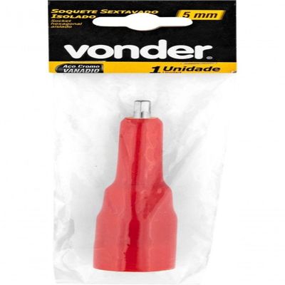 Soquete Isolado Ponta Hexagonal 1-2'' 05mm Iec60900 Vonder