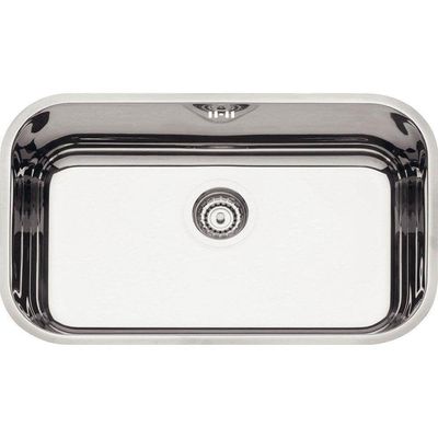 Cuba De Embutir Lavínia 56 Bl Em Aço Inox Com 56x34cm Válvula Com Escape - 94024203 - Tramontina