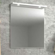Espelho Para Banheiro Com Led 80cm Mdf Freijó- On Móveis