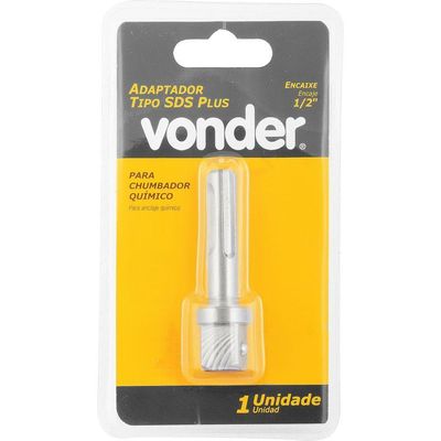 Adaptador Tipo Sds Plusenc 1-2 Para Chumbador Químico Vonder