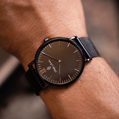 Relógio Masculino Greenwich Mesh All Black 40mm
