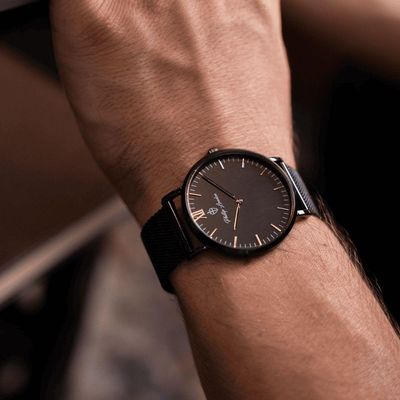 Relógio Masculino Greenwich Mesh All Black 40mm