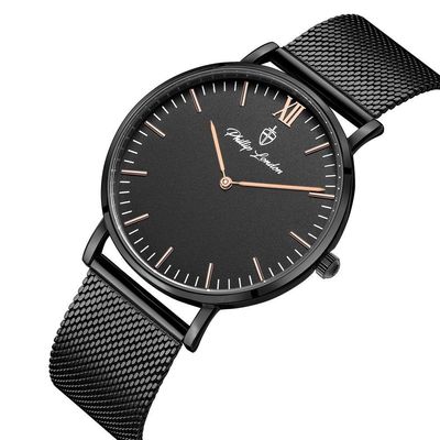 Relógio Masculino Greenwich Mesh All Black 40mm