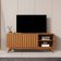Rack Bancada Açai 140 Cm Tv Até 60 Com Pés Madeira Maciça Nature