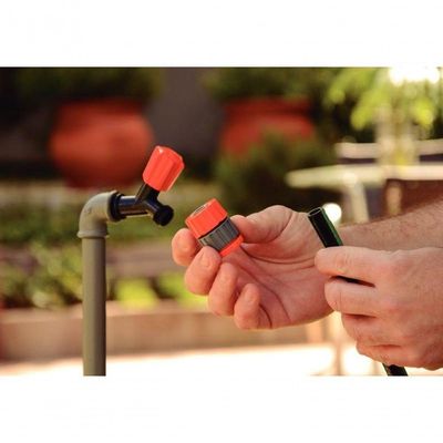 Engate Rosqueado Tramontina Plástico Para Mangueiras 1-2" E Torneiras