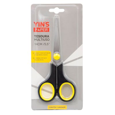 Tesoura Multiuso 14CM PT COLOR YP7265 - Yins