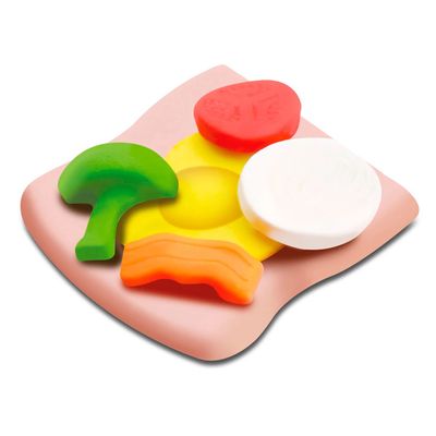 Kit Massa de Modelar Café da Manhã Divertoys com Acessórios
