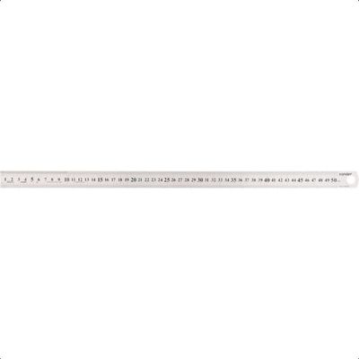 Escala De Aço Inox 600mm Vonder
