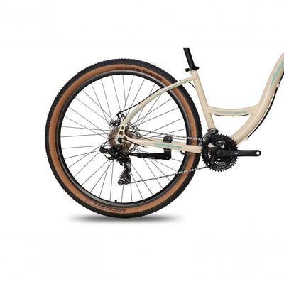 Bicicleta Colli Munique Aluminio Aro 29 Disco-shimano 21v Tamanho Do Quadro 17 Bege Retrô