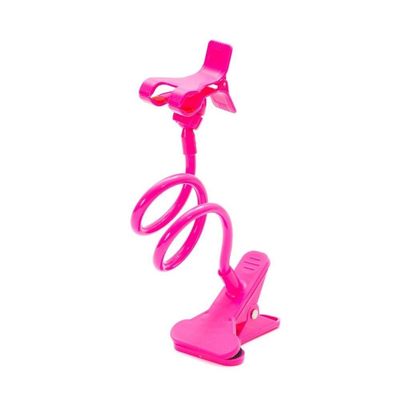 Suporte Universal Celular Articulado Pescoço Ganso - Rosa