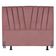 Cabeceira Cama Box Queen 160 Cm Lizza Em Suede Com Frame Cor:rosê