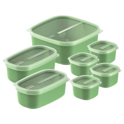 Conjunto De Potes Tramontina Mixcolor 7 Peças Verde Sálvia