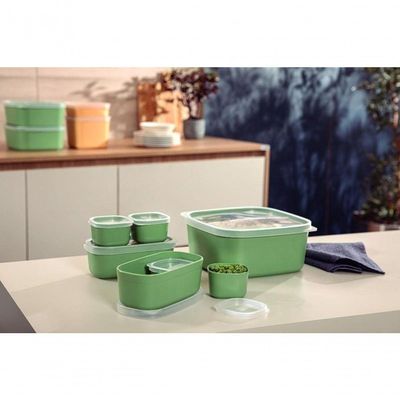 Conjunto De Potes Tramontina Mixcolor 7 Peças Verde Sálvia