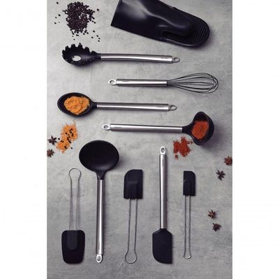 Espumadeira Tramontina Apreciatta Em Silicone Com Cabo Inox Satinado