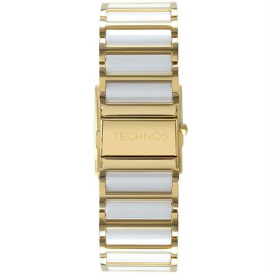 Relógio Technos Feminino Ceramic-saphire Dourado - Gn10ax-4b Gn10ax-4b