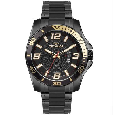 Relógio Technos Masculino Racer Preto 2117lfr/1p