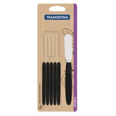 Espátulas Para Tramontina Ipanema 6 Peças Preto