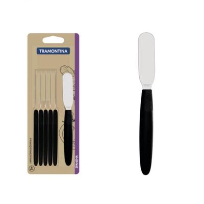 Espátulas Para Tramontina Ipanema 6 Peças Preto