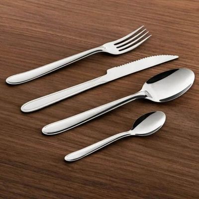 Jogo Garfos e Facas de Churrasco Talheres Inox 48pçs Turim Brinox Mesa Posta Churrascaria