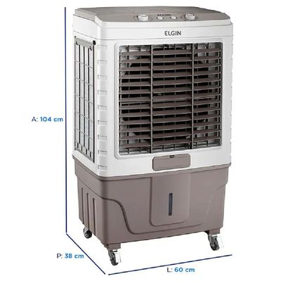 Climatizador De Ar Industrial Big Air 65 Litros 3 Velocidades Timer 220 Volts - 45fbfn65m2na - Elgin