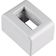 Caixa De Sobrepor Branca De 1 Posto Lizflex - 57303001 - Tramontina Caixa+tampa 1 Posto Tramontina 57303-001