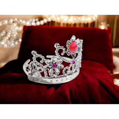 Kit Fantasia Infantil Princesa Coroa Varinha E Acessórios Joia Coração