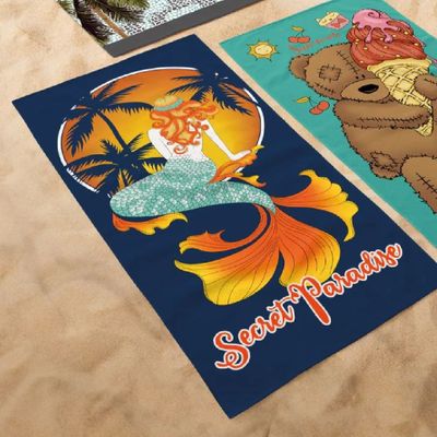 Toalha Banho Praia 75x150cm  Malaga Teka Sereia