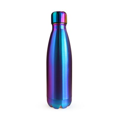 Garrafa Térmica Luna Colors 500ml Aço Inoxidável Parede Dupla Modelo Esporte Conserva Quente e Frio Roxo