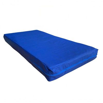 Capa P/ Colchão Solteiro Tipo Hospitalar Impermeável Azul Tamanho:78x188x18cm