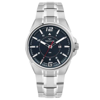 Relógio Technos Masculino Skymaster Prata - 2115tzt-1a