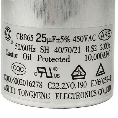Capacitor 25 Uf 450v