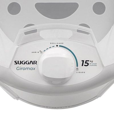 Centrifuga De Roupas Giromax 15 Kg Branca Suggar 110V