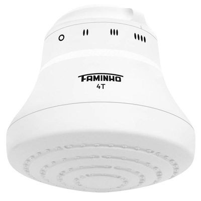 Ducha Faminho 4 Temperaturas Com Cano De 30cm Branco 127 Volts 5400 Watts - 3858 - Fame