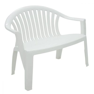 Banco Tramontina Leme 114 Cm Em Polipropileno Branco
