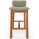 Kit 04 Banquetas Alta Para Cozinha Sala de Jantar Bar Dara L02 Bouclê Oliva - Lyam Decor