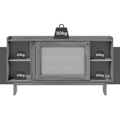 Buffet de Sala Jantar Átria 1295 c/ 2 Portas Freijo - Carraro