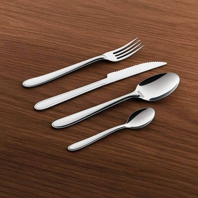 Jogo 12 Colheres de Sopa Mesa 19,3cm Inox Talheres Brinox