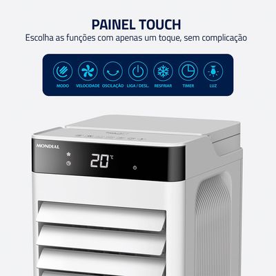 Climatizador Fresh Air Mondial Branco 90W CL-07L 127V