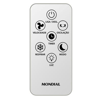 Climatizador Wind Turbo Mondial Branco 150W - CL-25L 127V